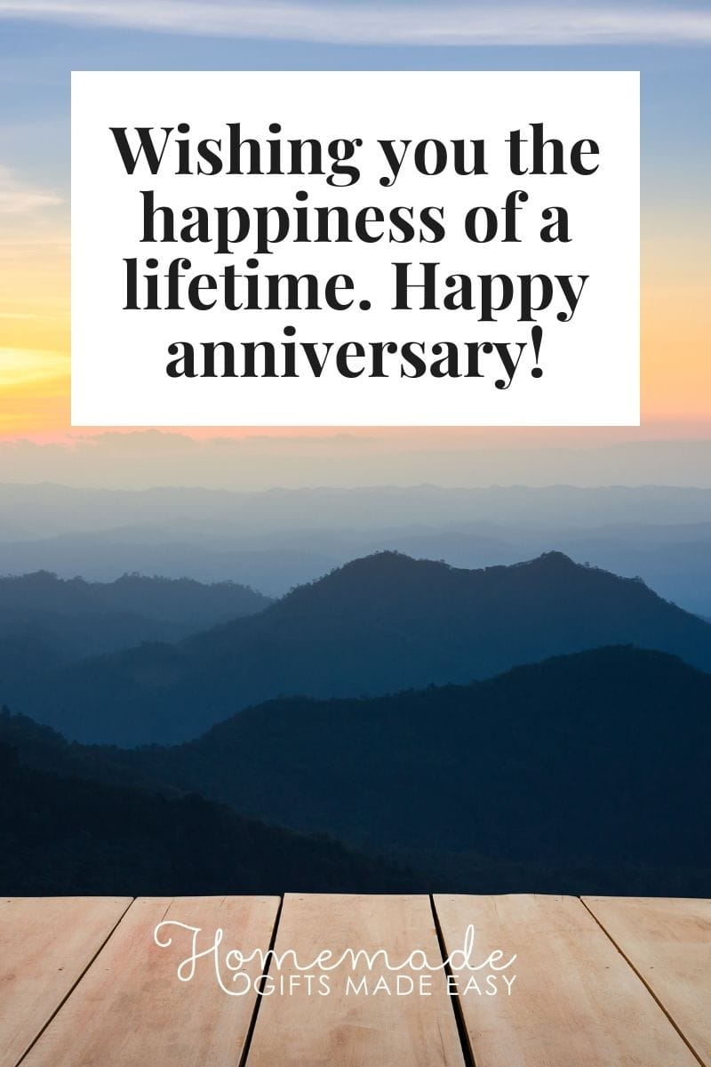 What is the difference between a happy wedding anniversary and a