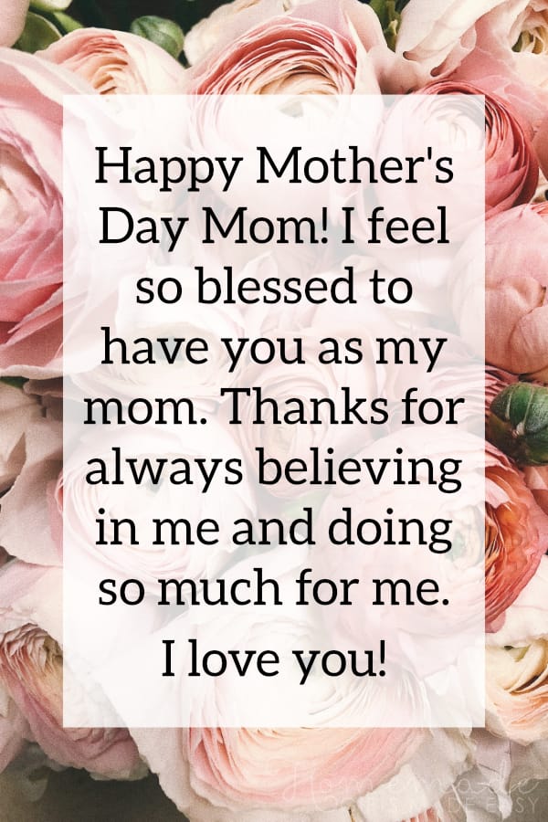 A Helpful Guide to a Happy Mother's Day : A Mother's Day Message