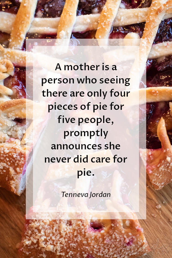 happy mothers day images pie quote 600x900