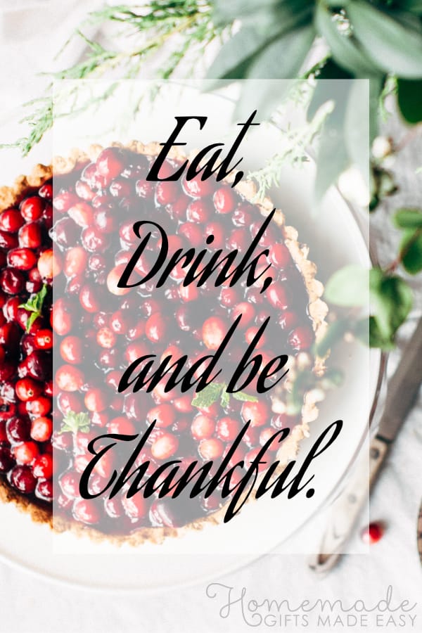 happy thanksgiving image eat drink and be thankful