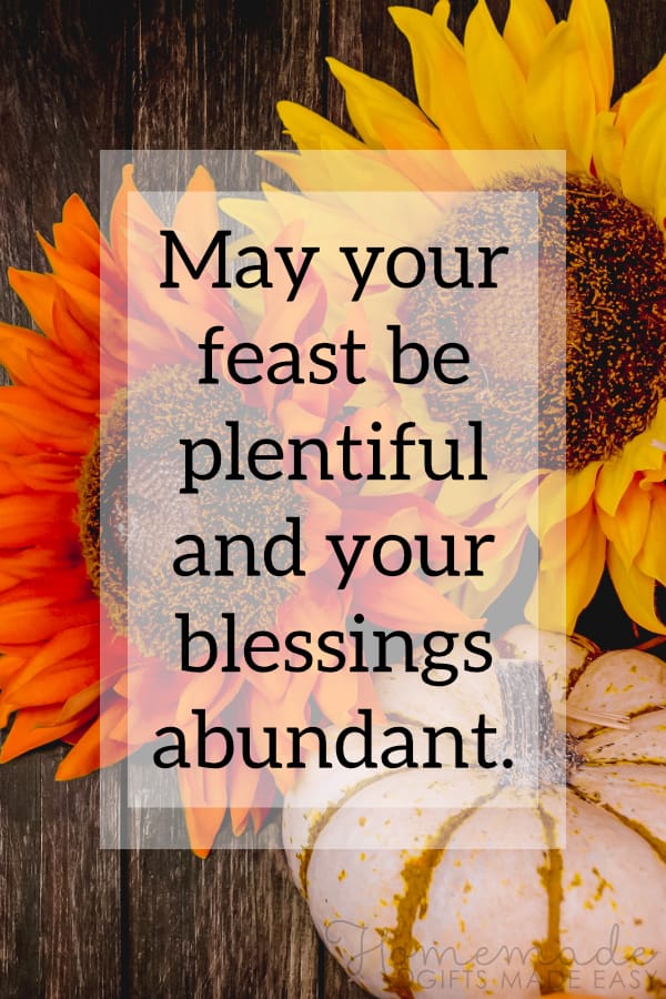 happy thanksgiving image feast be plentiful blessings abundant