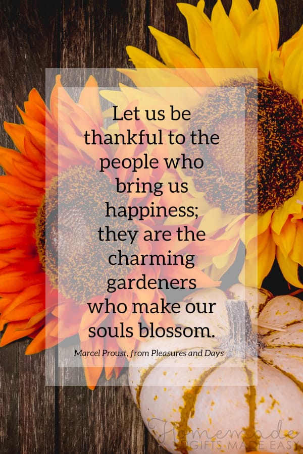 happy thanksgiving image thankful for happiness proust