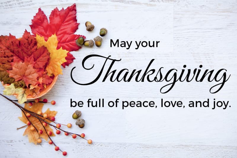 125 Happy Thanksgiving Messages, Wishes & Greetings for 2023 - What to  Write in a Thanksgiving Card