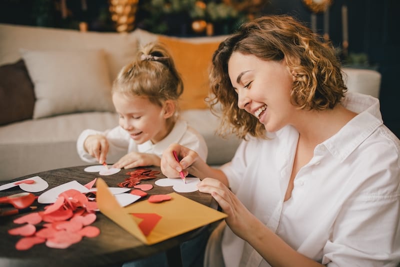 happy valentines day wishes mother daughter crafts