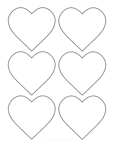 Free Printable Heart Templates, DIY 100 Ideas