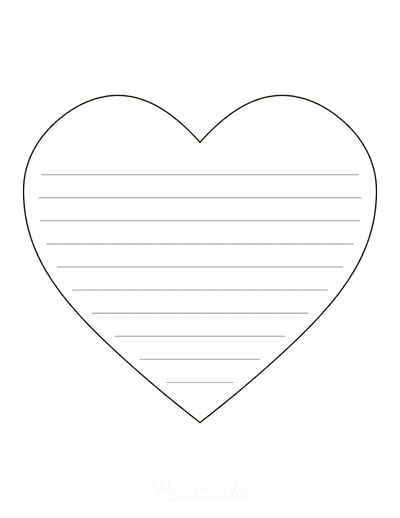 20 Free Printable Heart Templates, Patterns & Stencils