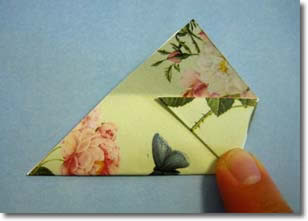 origami homemade advent calendar pattern