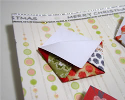 origami homemade advent calendar pattern