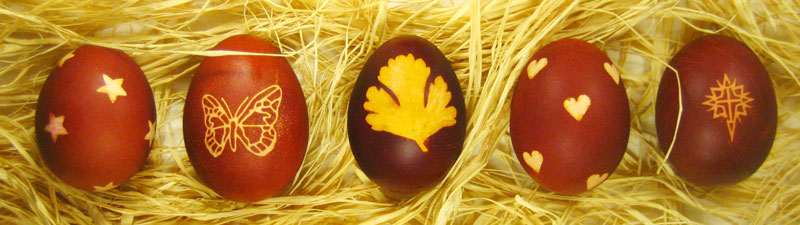 homemade easter egg dye