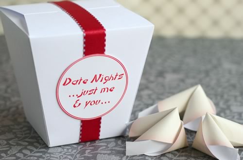 chinese take out gift box medium red