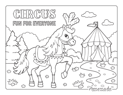 horse coloring pages for girls