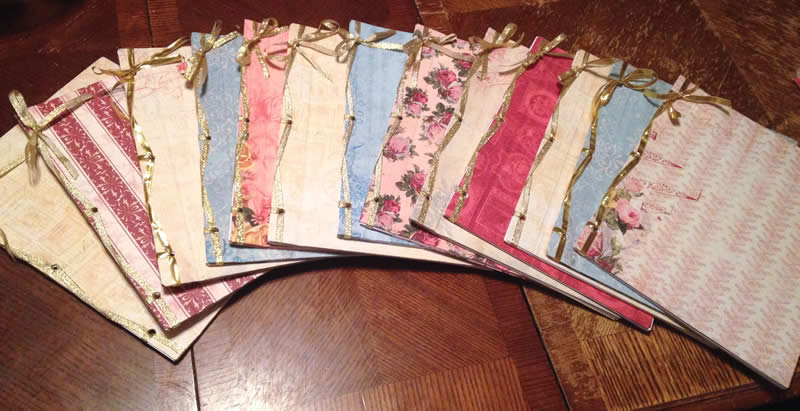 sarah's homemade books