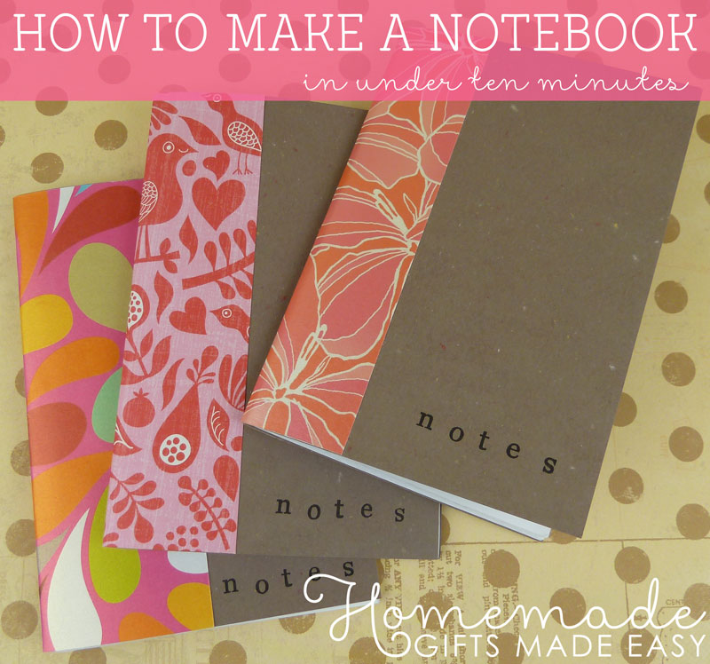 Make a Notebook from Scrap Paper