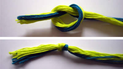 how to make friendship bracelets braiding knot 1