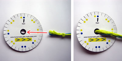 how to make friendship bracelets braiding step 3