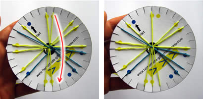 how to make friendship bracelets braiding step 4d