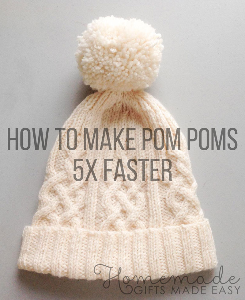how to make pom poms