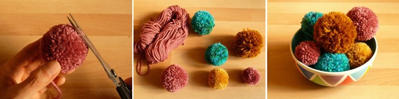how to make pom poms