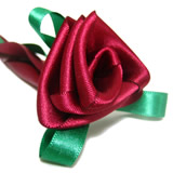 gift wrapping techniques how to make ribbon flowers