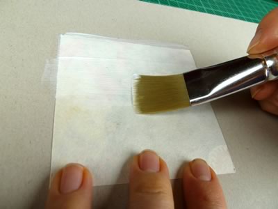 how to make tile coasters glue paper