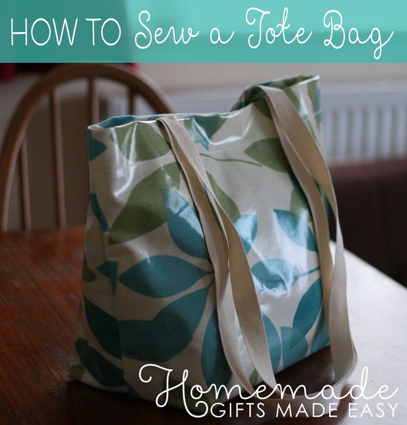 holiday gift ideas sew a tote bag