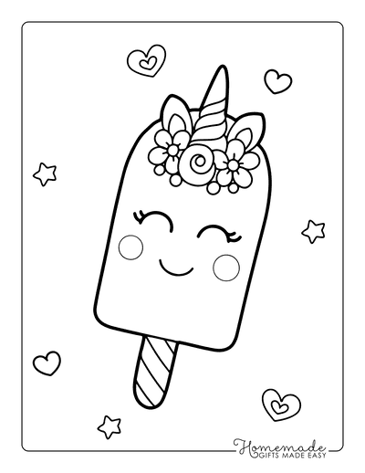 Kawaii Coloring Pages for Adults & Kids