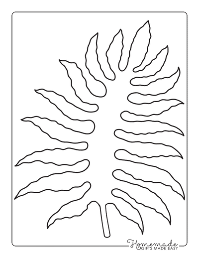 21 Free Leaf Templates - Printable Outlines of Maple, Oak etc for Kids