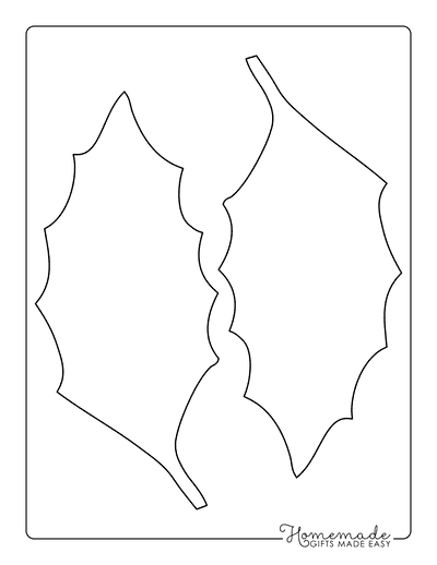 Free Leaf Templates Printable Leaf Outlines For Kids Crafts