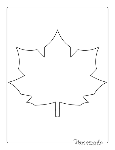 free leaf templates printable leaf outlines for kids crafts