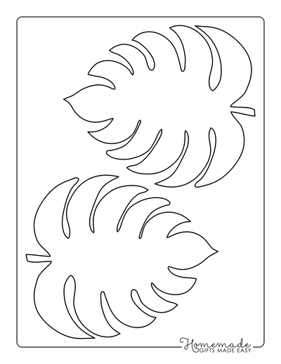 21 Free Leaf Templates - Printable Outlines of Maple, Oak etc for Kids