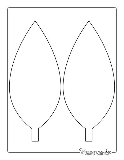 21 Free Leaf Templates Printable Outlines Of Maple Oak Etc For Kids Crafts