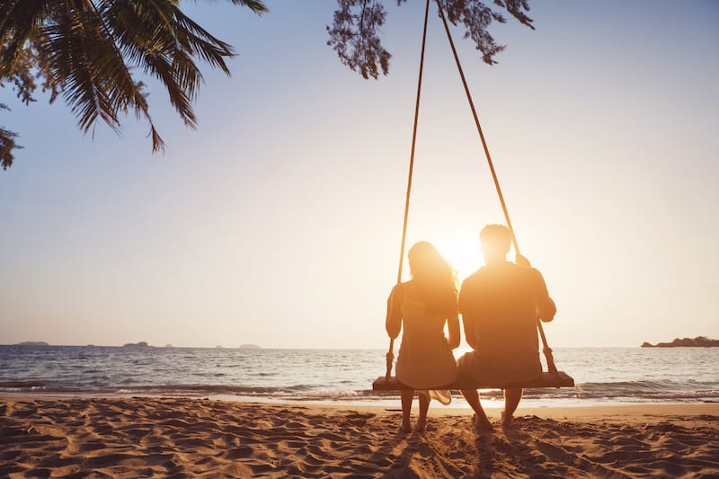 love poems for her beach swing