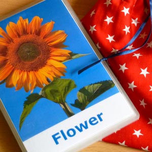 make flash cards baby toddler