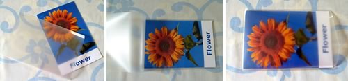 make flash cards baby toddler