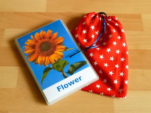 make flash cards baby toddler