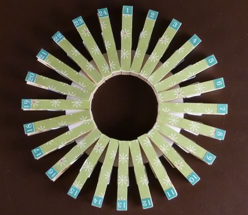 make your own advent calendar