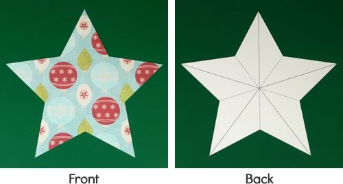 Making Christmas Decorations - Easy 3D Stars, Baubles, and 