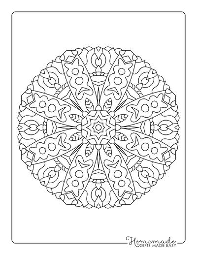 Mandala Coloring Pages 14