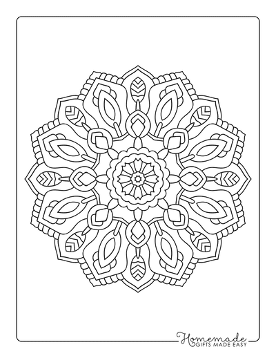 Mandala Coloring Pages 21