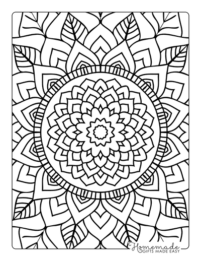 Mandala Coloring Pages 22