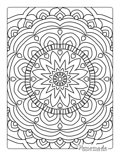 Mandala Coloring Pages 24