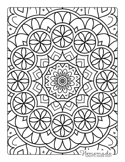 Mandala Coloring Pages 25