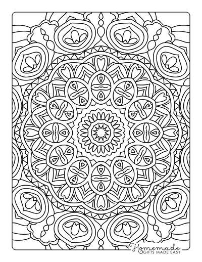 Mandala Coloring Pages 28