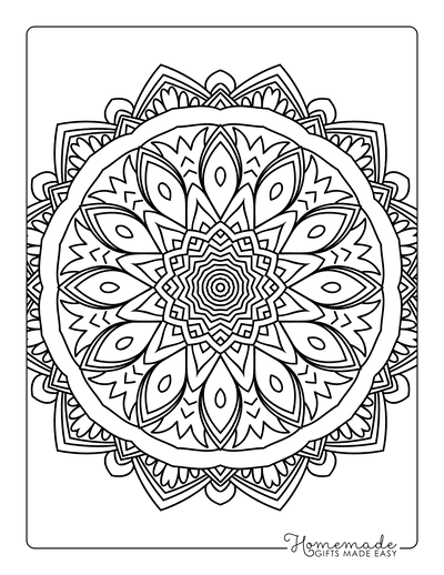 Mandala Coloring Pages 29