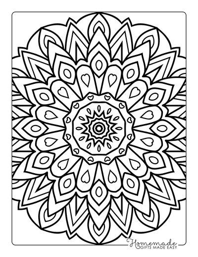 Mandala Coloring Pages 30