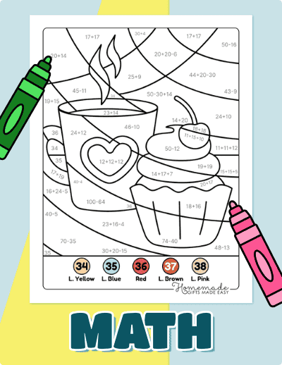 Math Coloring Pages
