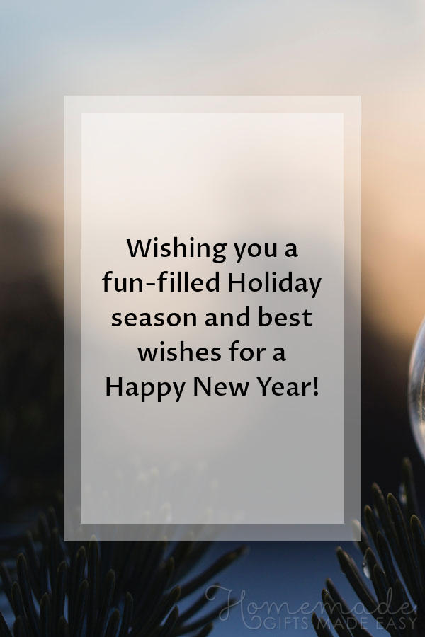 Happy New Year Card Best Wishes Happy Holidays 2020