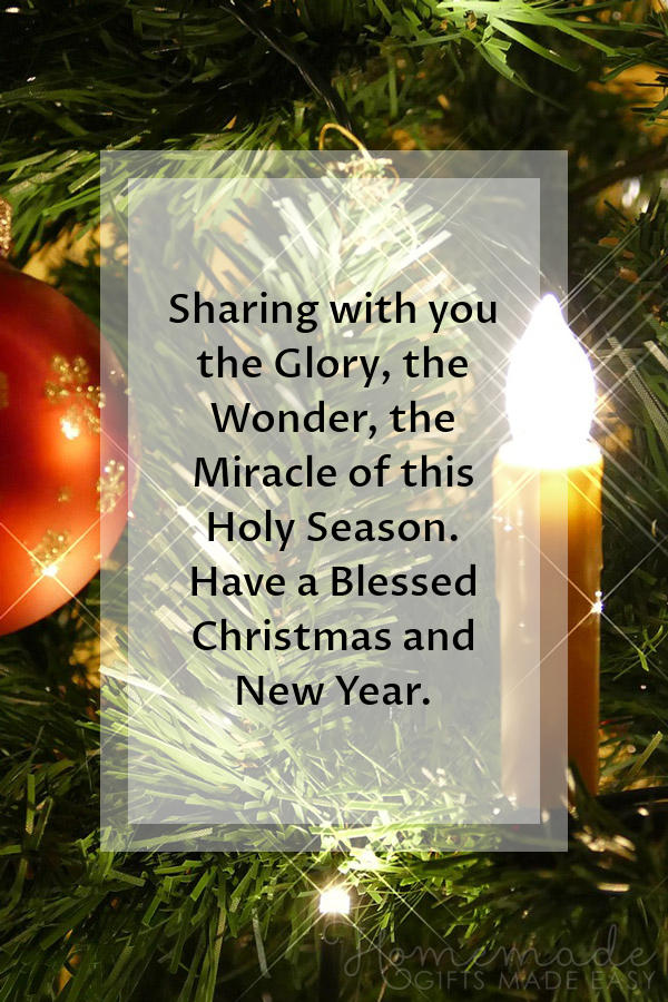 Christian Christmas Card Sayings