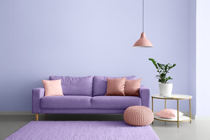 mixing blue and pink lavender and light purple home design