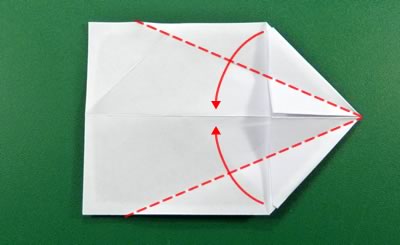 modular money origami star step 5